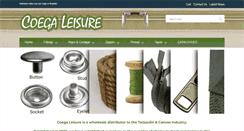 Desktop Screenshot of coegaleisure.com